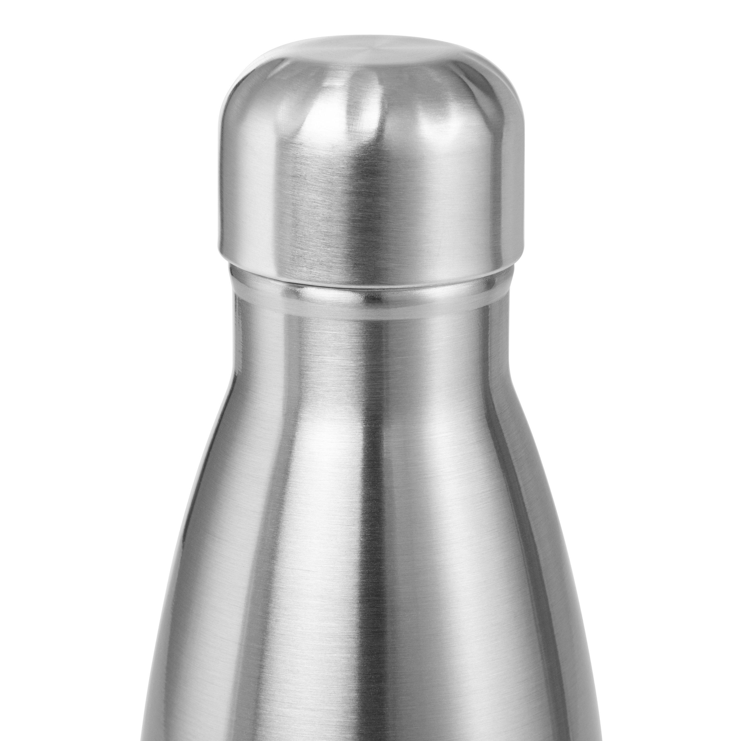 Grey - Sports Direct - Stainless Steel Insulated Water Bottle - 3