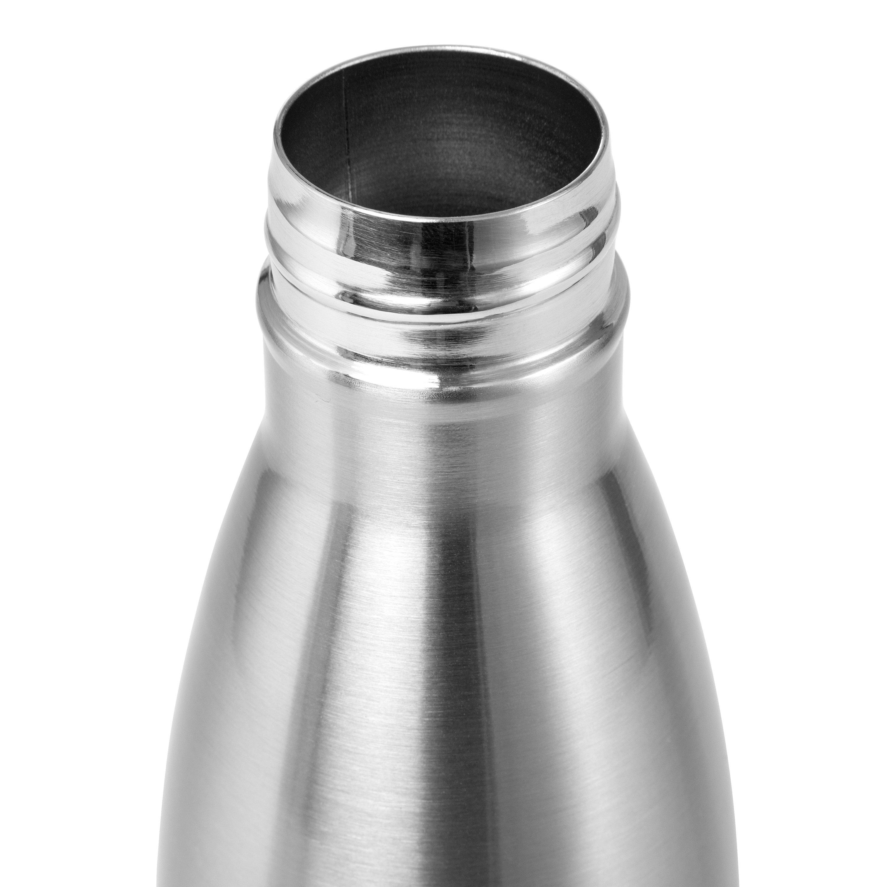 Bouteille d'eau - BIGOOD - 500ml - Inox Isotherme - Sans BPA - Feuilles de Bananier - Sport