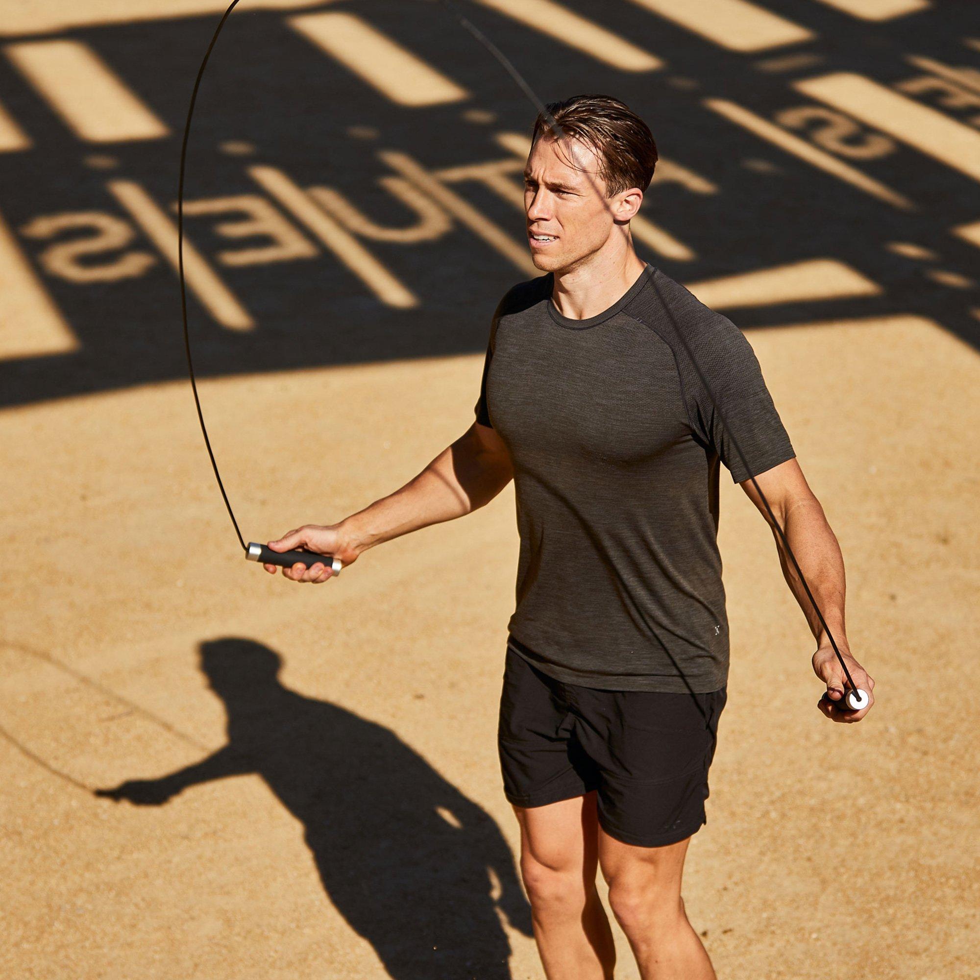 Black - PTP - Power Weighted Jump Rope - 5