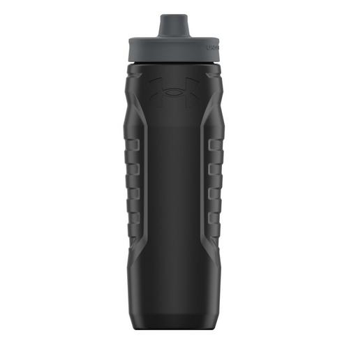 Blk/Pt Gray - Under Armour - Sideline Squeeze Water Bottle 32oz - 1