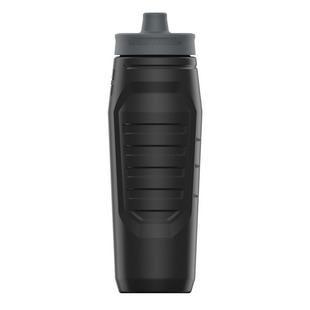 Blk/Pt Gray - Under Armour - Sideline Squeeze Water Bottle 32oz - 4