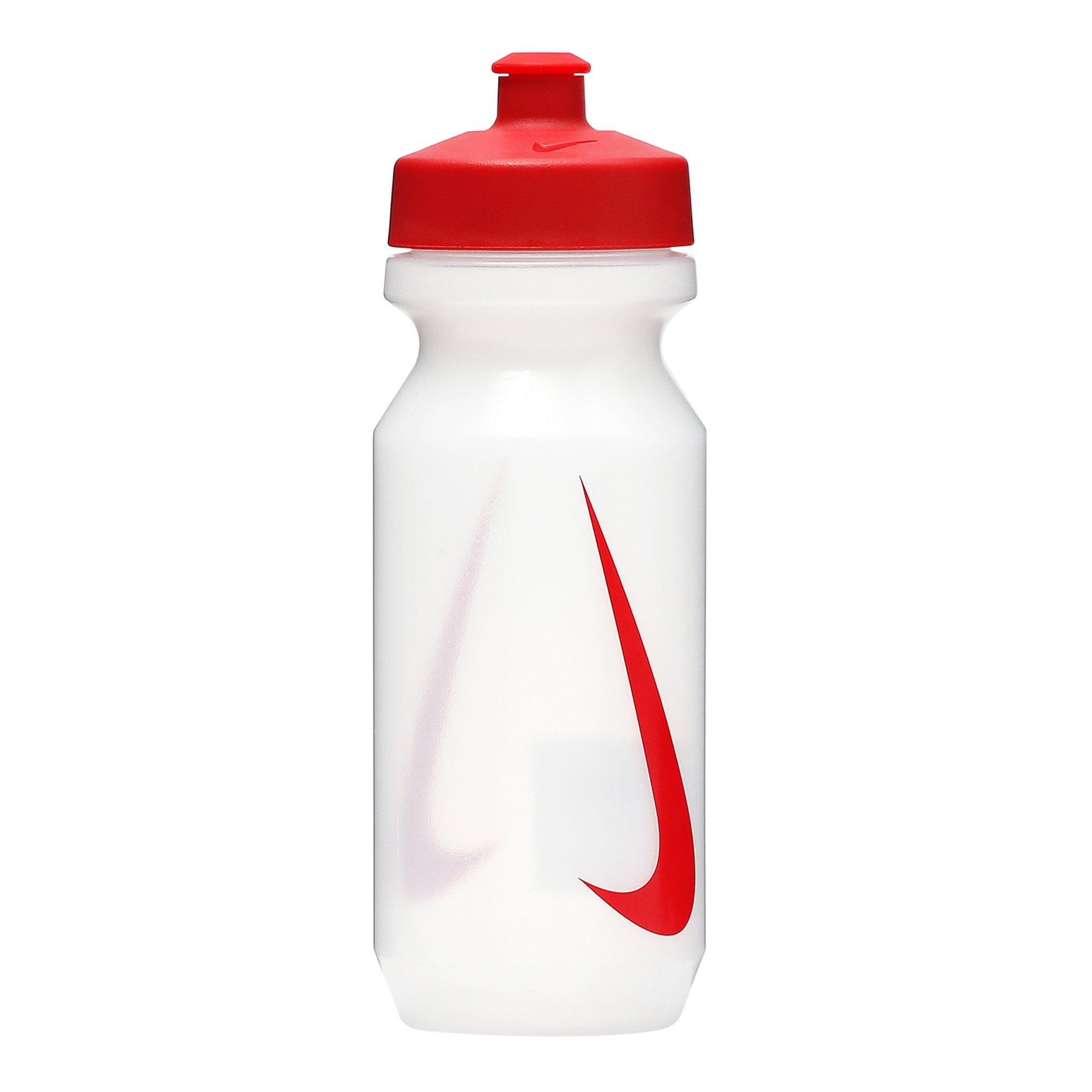 Clear/Sport Red - Nike - Big Mouth Waterbottle Mens - 2