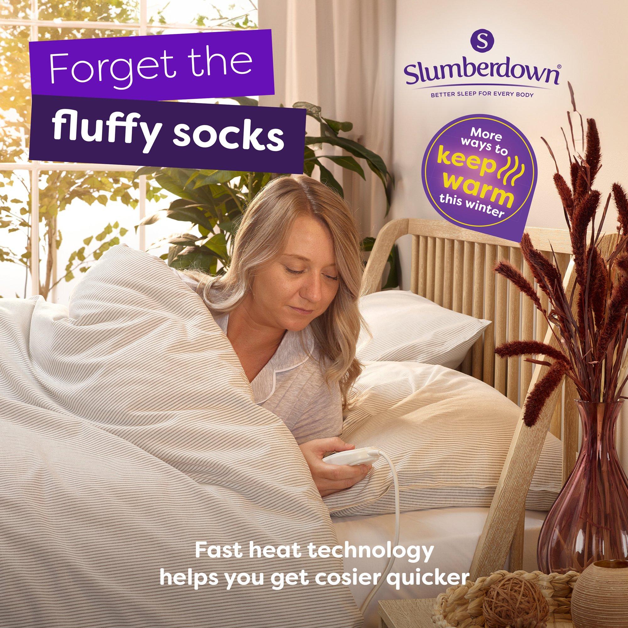 White - Slumberdown - Wonderfully Warm Electric Blanket - 5