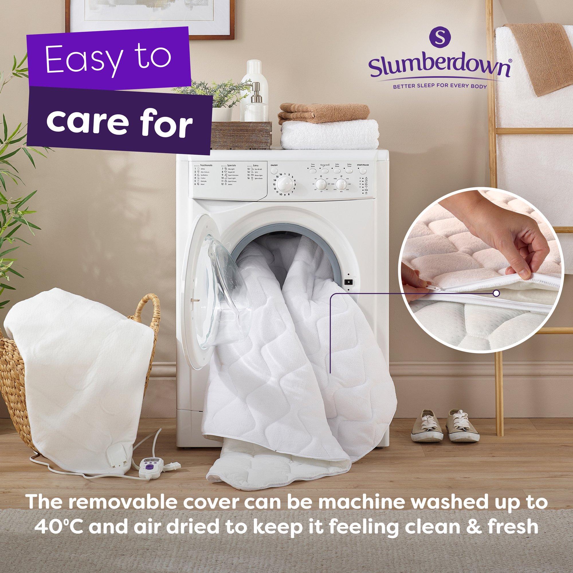 White - Slumberdown - Wonderfully Warm Electric Blanket - 8