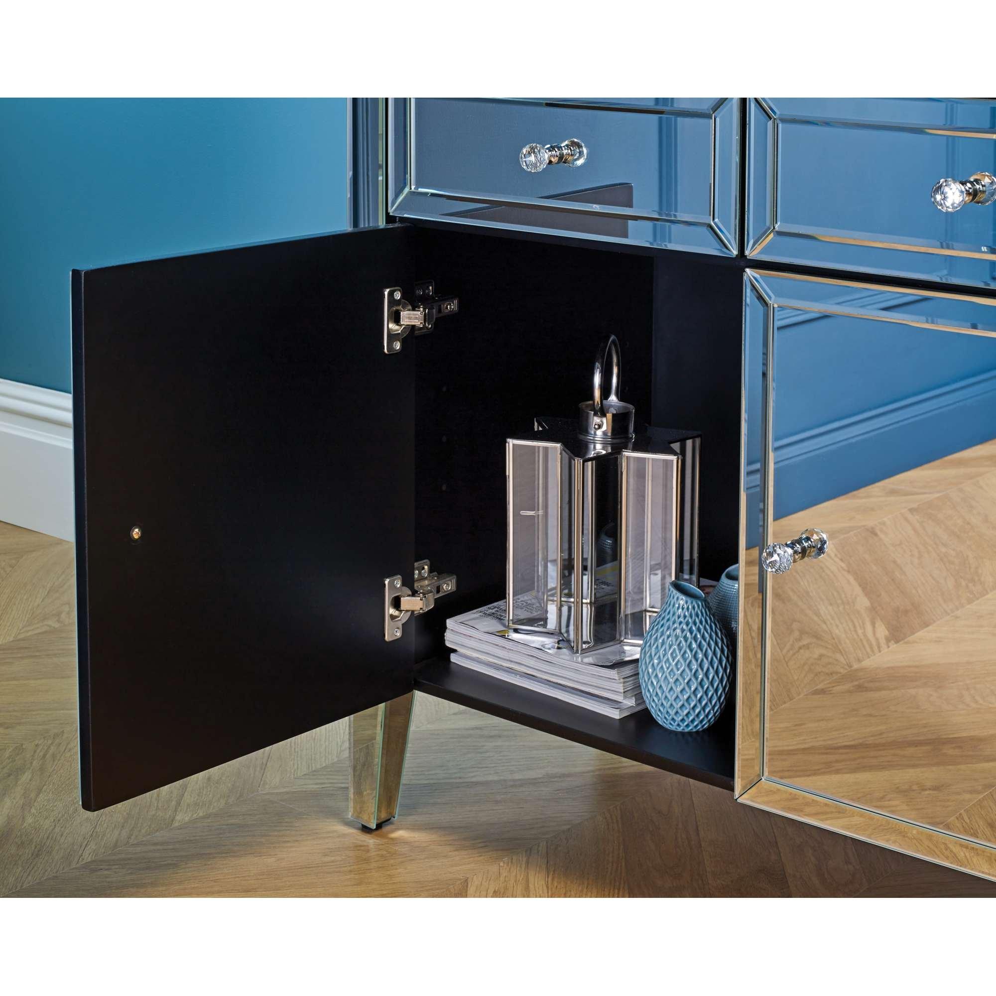 Mirrored - Birlea - Valencia 2 Drawer 2 Door Sideboard - 4