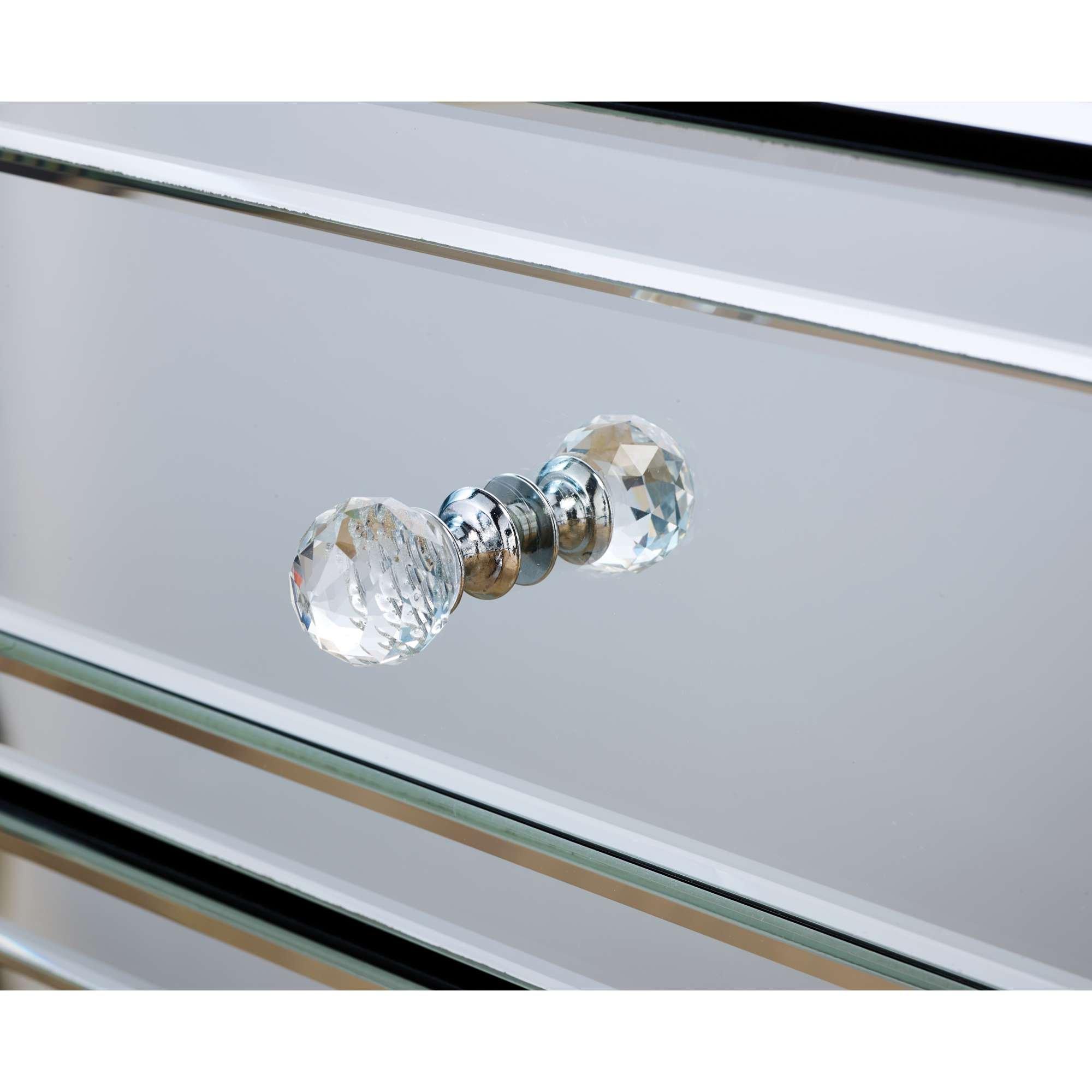 Mirrored - Birlea - Valencia 2 Drawer 2 Door Sideboard - 7