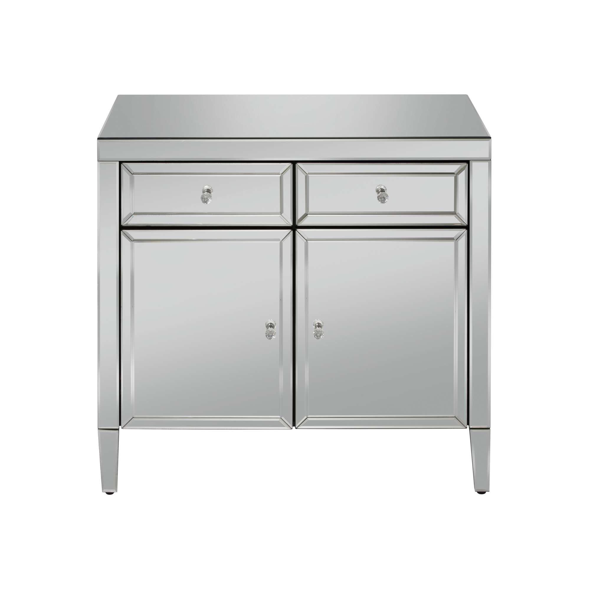 Mirrored - Birlea - Valencia 2 Drawer 2 Door Sideboard - 10