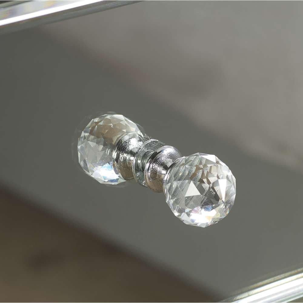 Mirrored - Birlea - Valencia 2 Drawer Bedside Table - 4