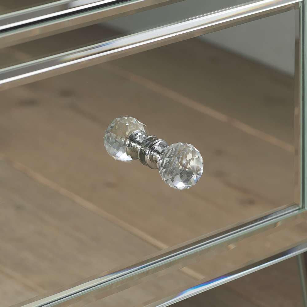 Mirrored - Birlea - Valencia 2 Drawer Bedside Table - 5
