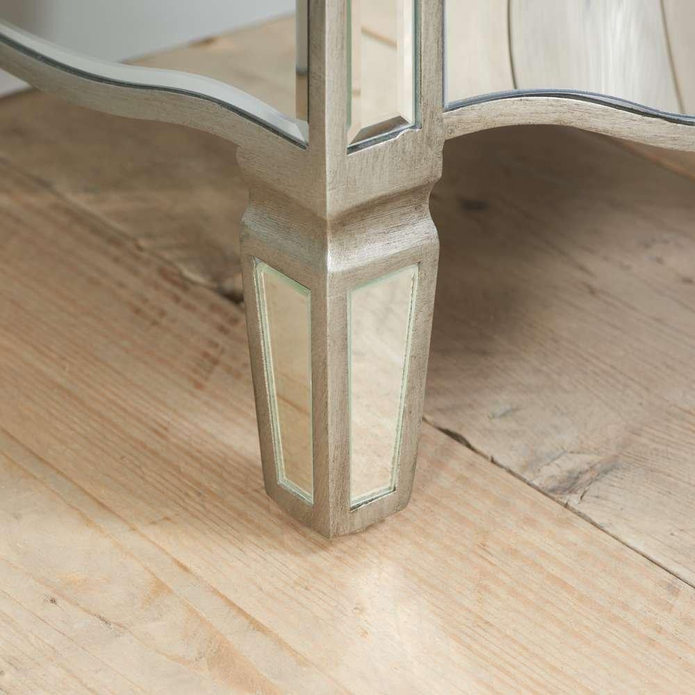 Mirrored - Birlea - Elysee 2 Drawer Bedside - 4