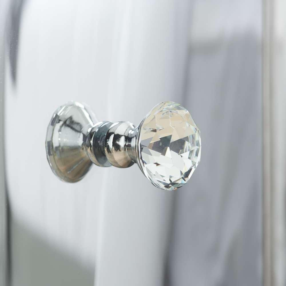 Mirrored - Birlea - Elysee 2 Drawer Bedside - 6