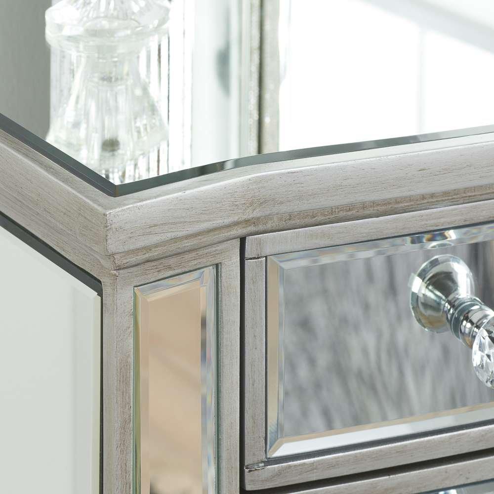 Mirrored - Birlea - Elysee 5 Drawer Dressing Table - 3