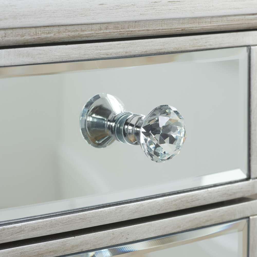 Mirrored - Birlea - Elysee 5 Drawer Dressing Table - 5