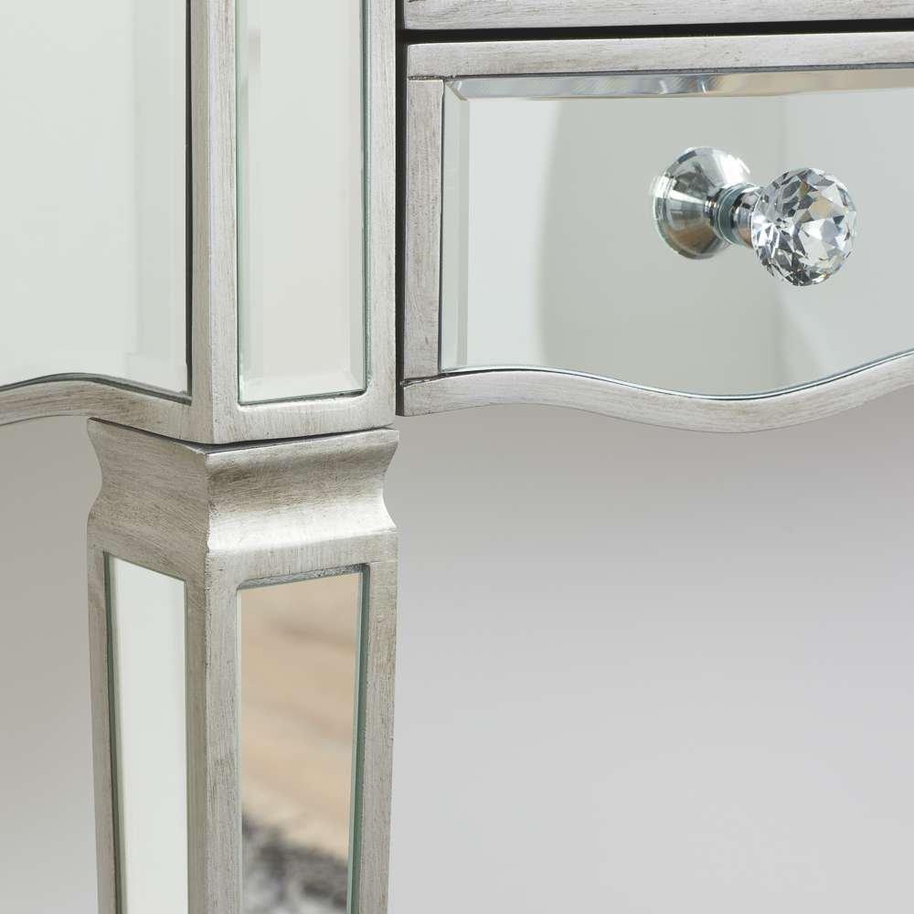 Mirrored - Birlea - Elysee 5 Drawer Dressing Table - 7