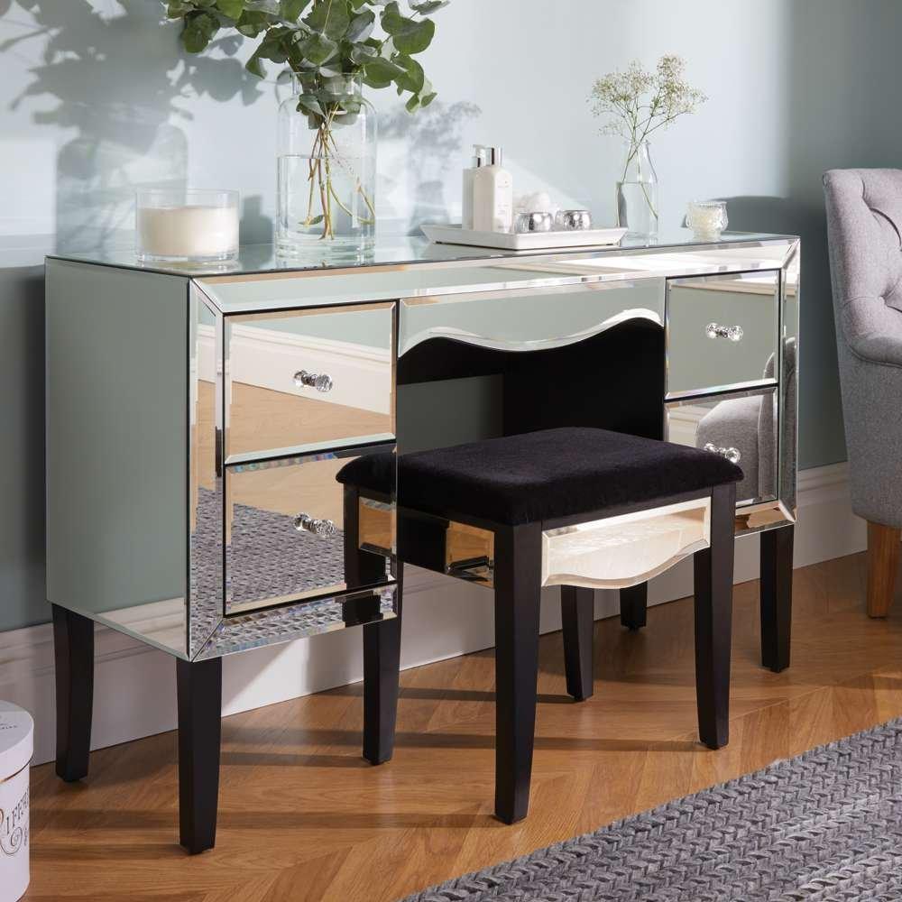 Mirrored - Birlea - Palermo 4 Drawer Dressing Table - 1