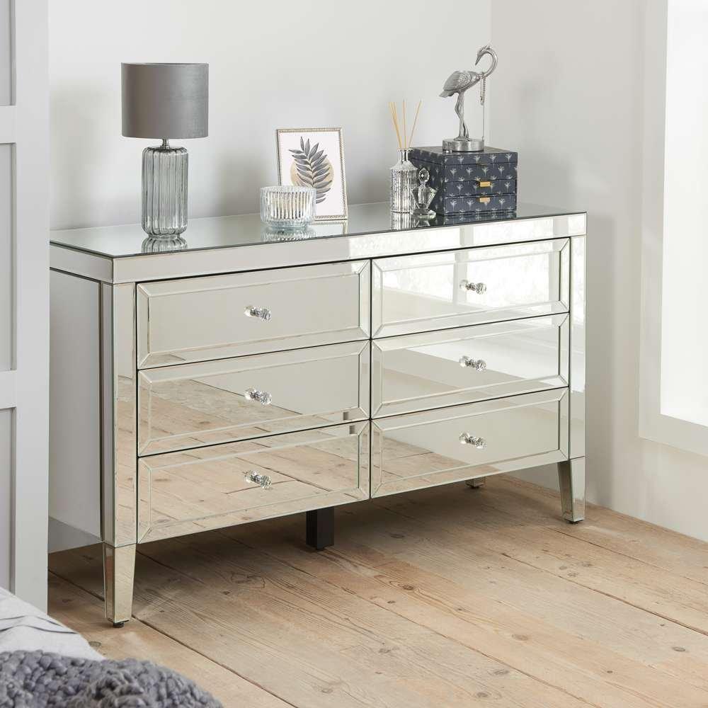 Mirrored - Birlea - Valencia 6 Drawer Chest - 1