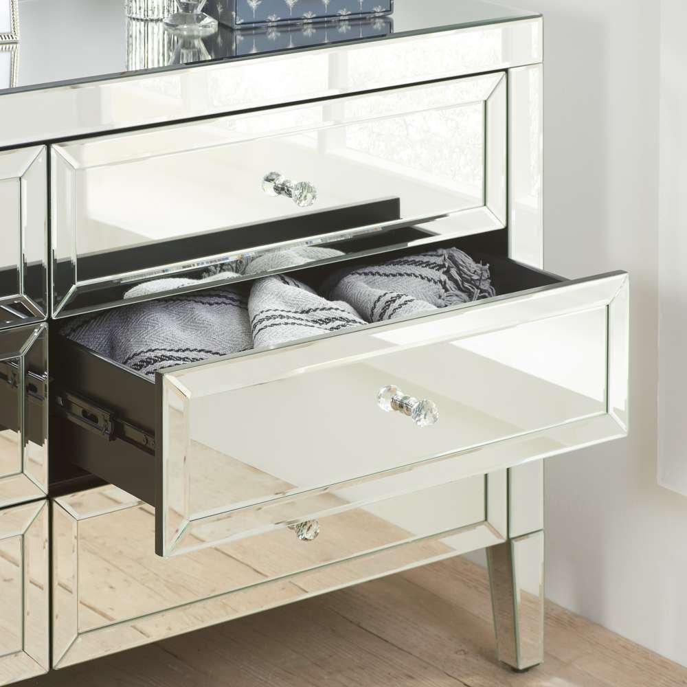 Mirrored - Birlea - Valencia 6 Drawer Chest - 2