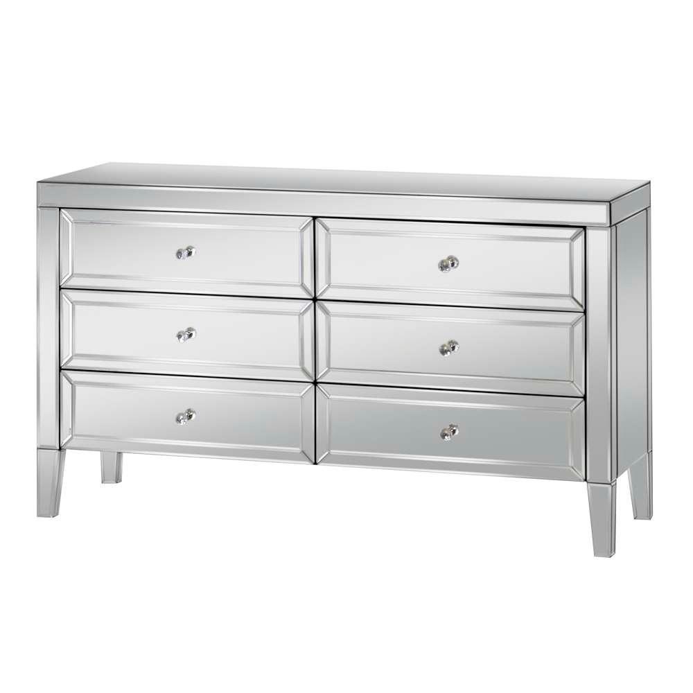 Mirrored - Birlea - Valencia 6 Drawer Chest - 9