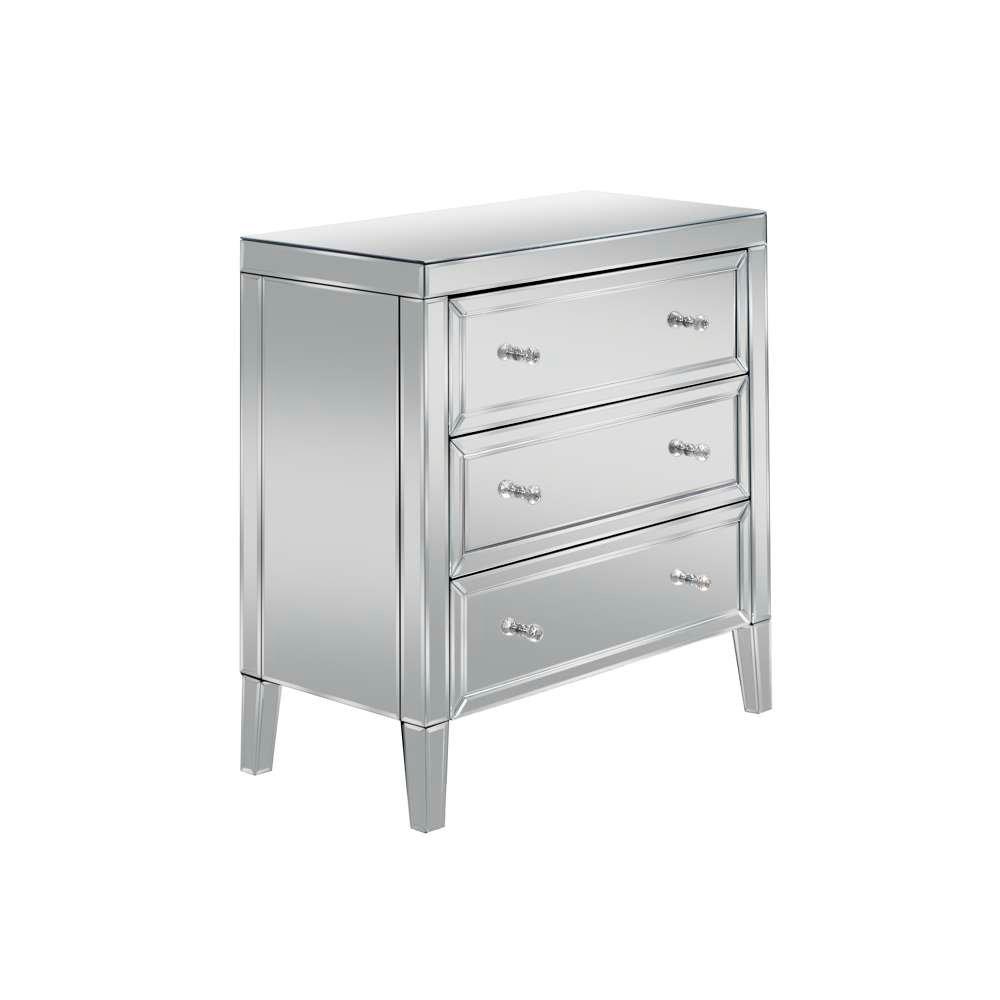 Mirrored - Birlea - Valencia 3 Drawer Chest - 9