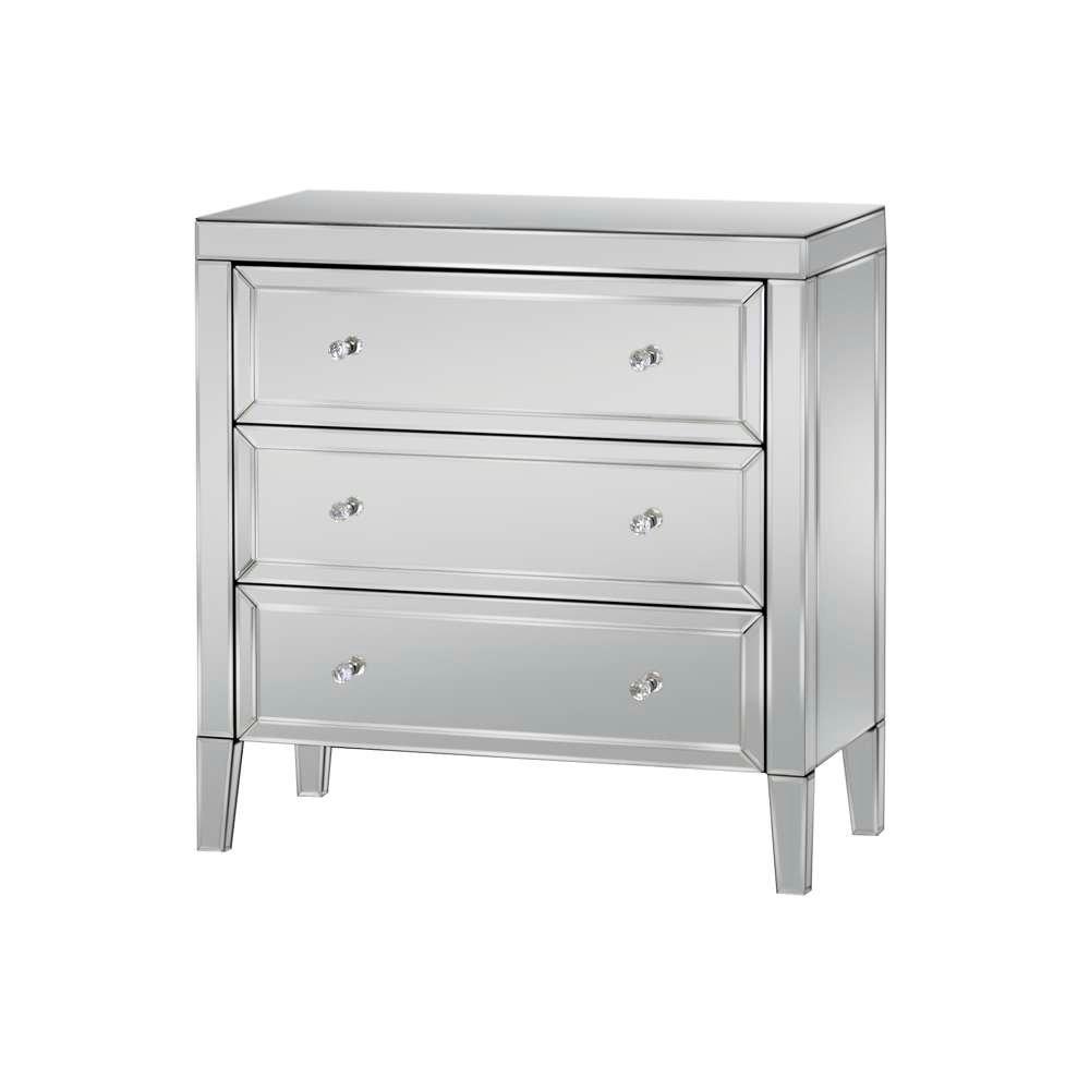 Mirrored - Birlea - Valencia 3 Drawer Chest - 10