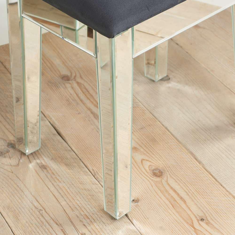 Mirrored - Birlea - Valencia Stool - 3