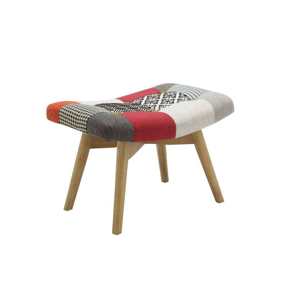 Multi-Coloured - Birlea - Sloane Footstool - 3