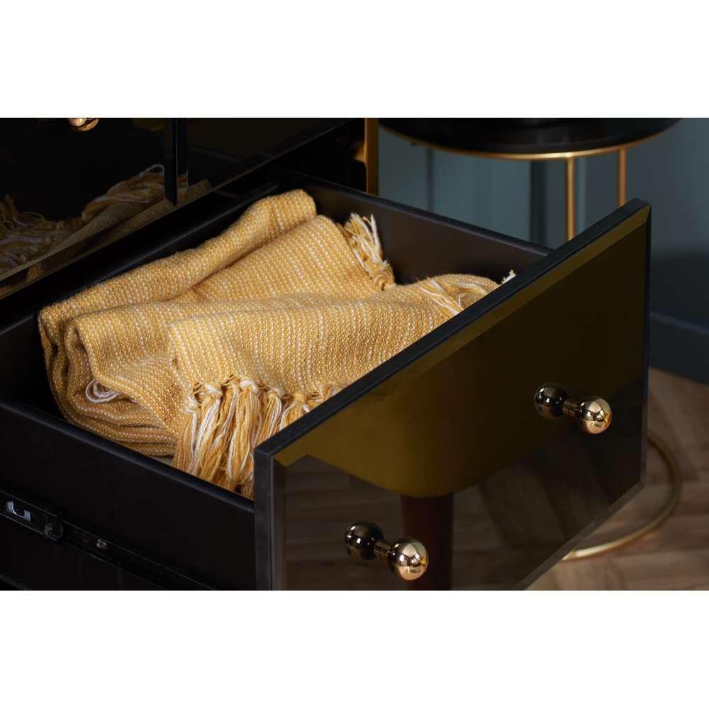 Black & Gold - Birlea - Fenwick Merchant Chest - 4