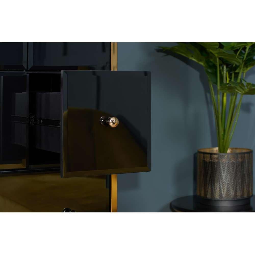 Black & Gold - Birlea - Fenwick Merchant Chest - 5