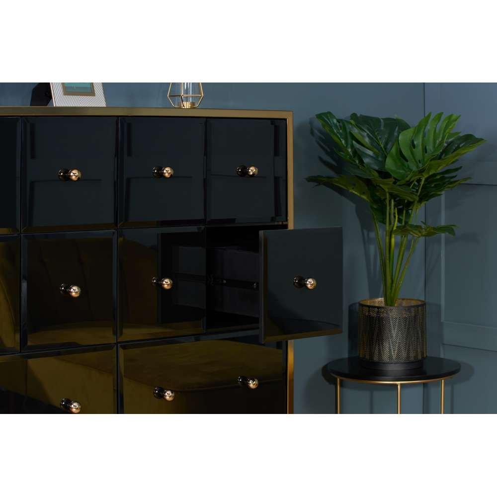 Black & Gold - Birlea - Fenwick Merchant Chest - 6