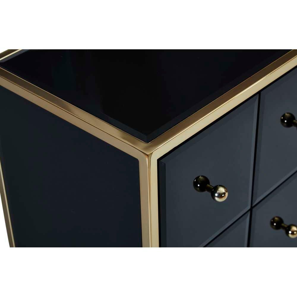 Black & Gold - Birlea - Fenwick Merchant Chest - 9