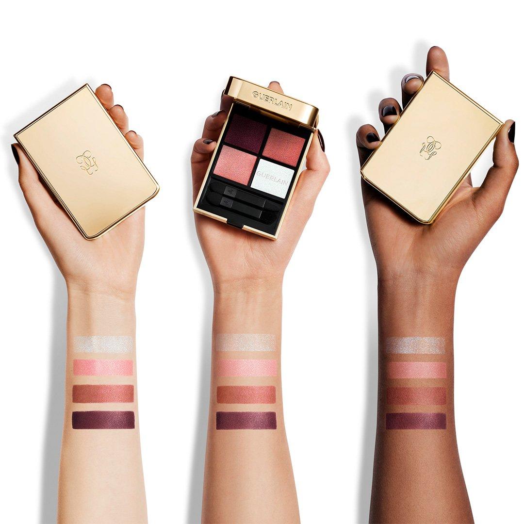 Clear - Guerlain - Ombres G 458 Aura Glow Eyeshadow Quad Limited Edition - 5