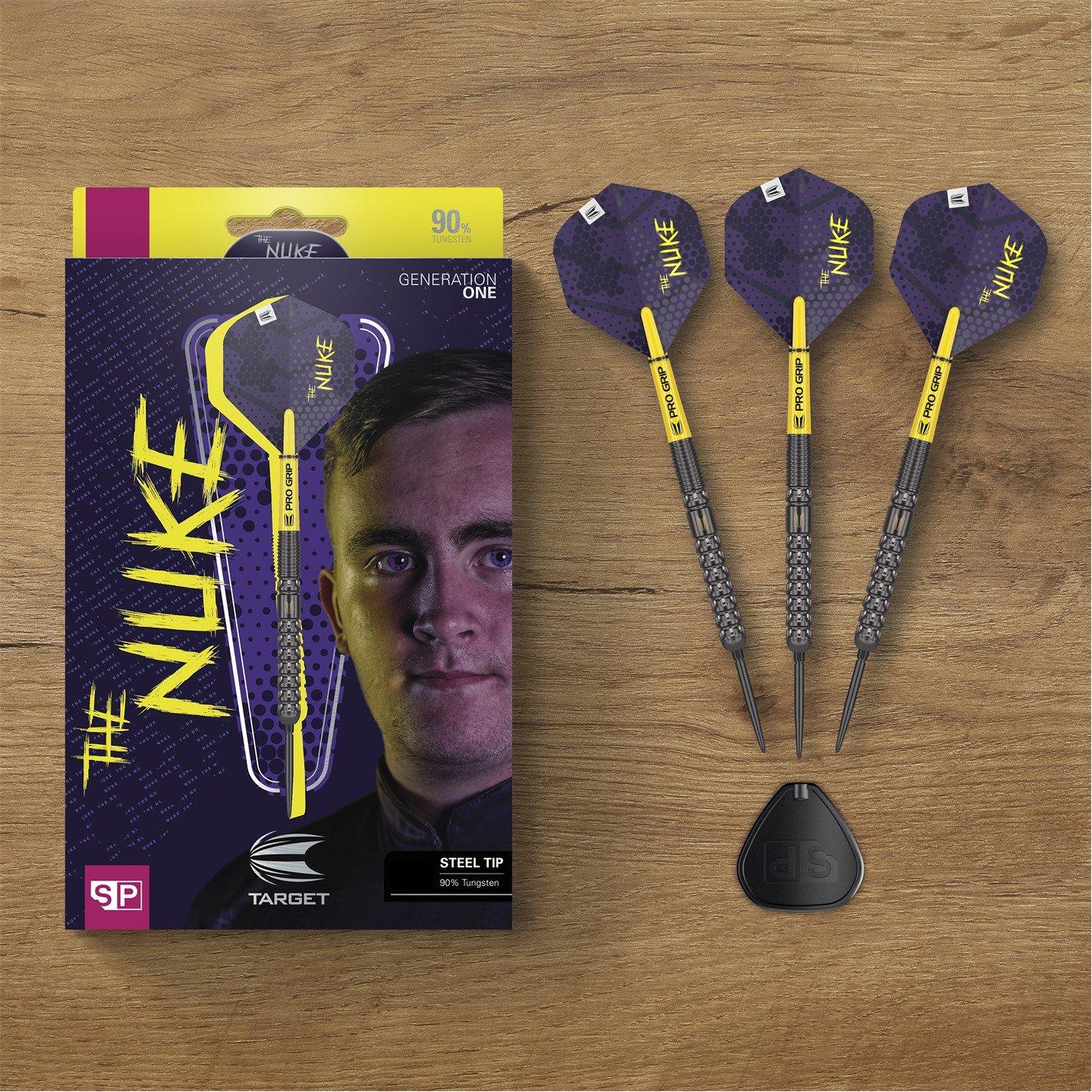 Purple/Yellow - Target Darts - Luke Littler G1 23G Tungsten Darts - 5