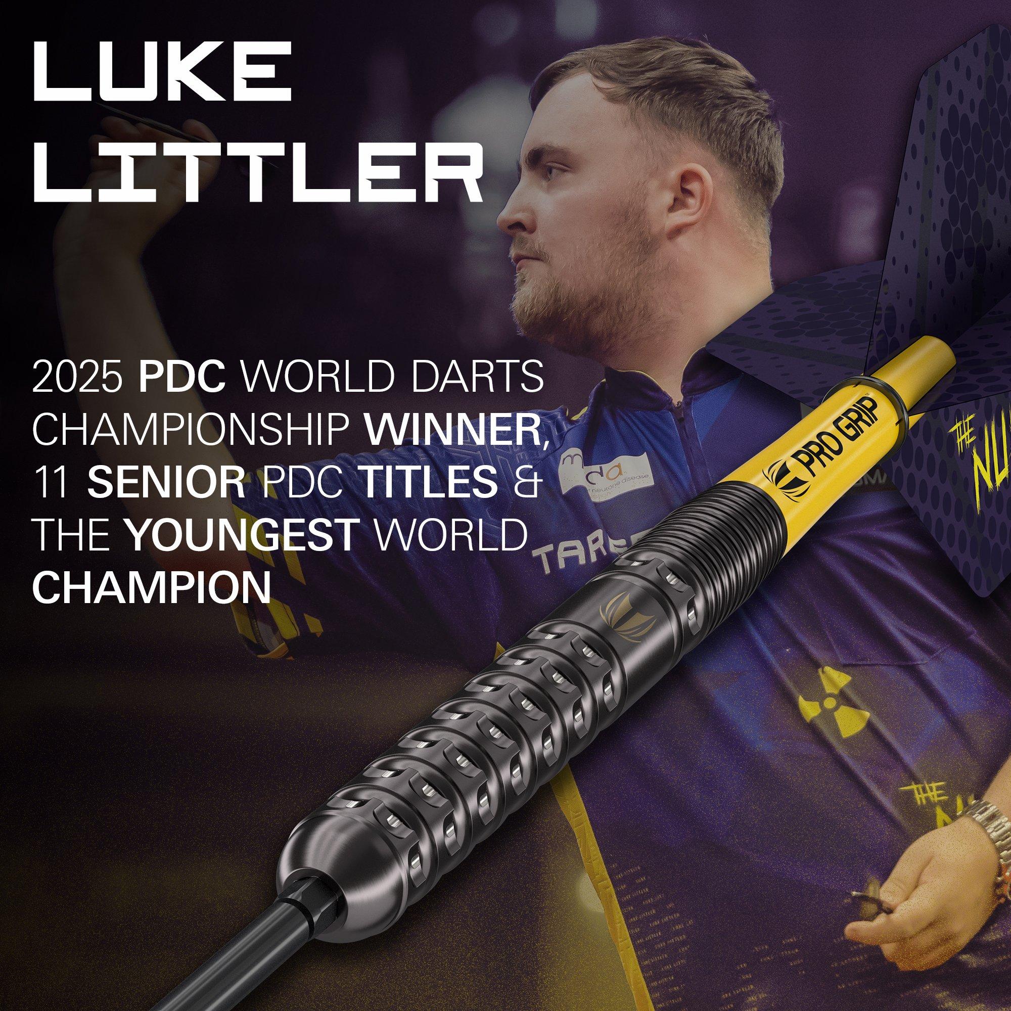 Purple/Yellow - Target Darts - Luke Littler G1 23G Tungsten Darts - 6