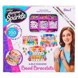 GAME Shimmer N Sparkle ABC Fashion Bead Bracelets