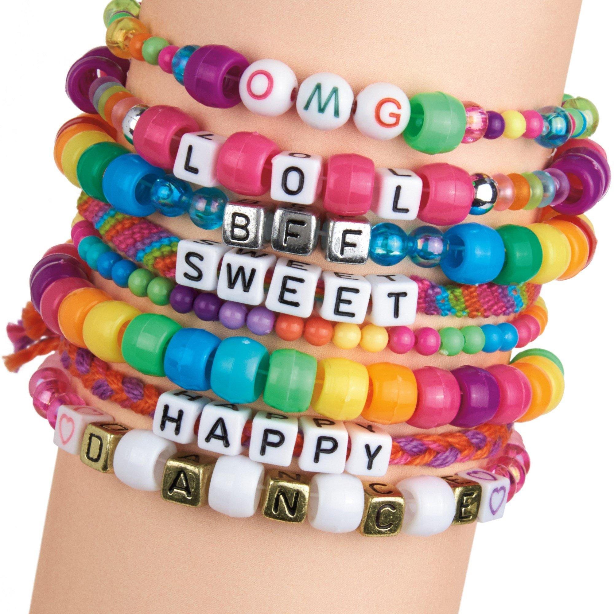 Roba - GAME - Shimmer N Sparkle ABC Fashion Bead Bracelets - 4