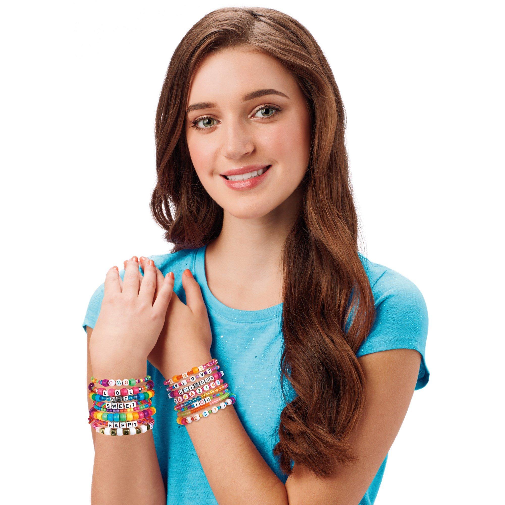 Roba - GAME - Shimmer N Sparkle ABC Fashion Bead Bracelets - 7