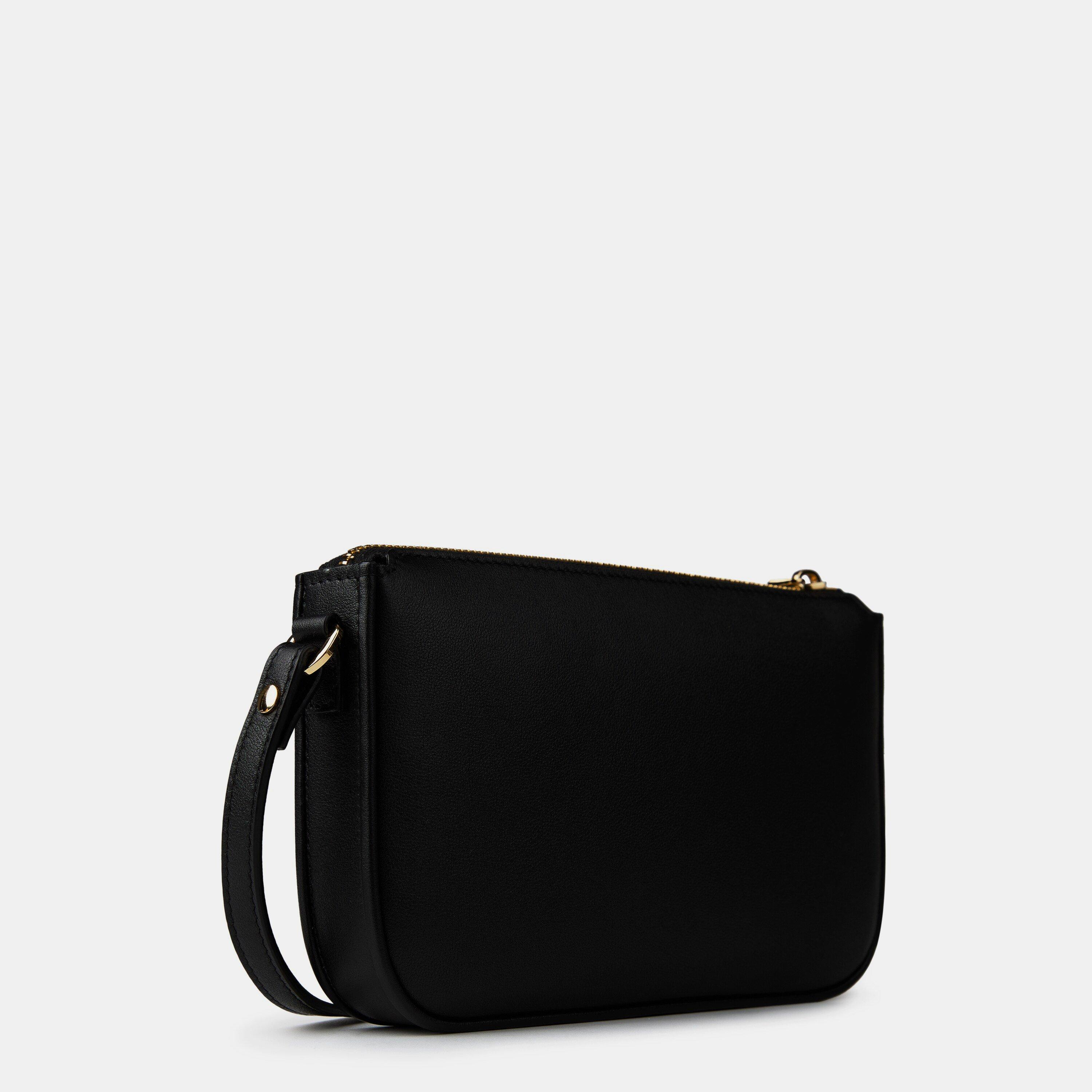 Nero - Valentino Garavani - Logo Crossbody Bag - 2