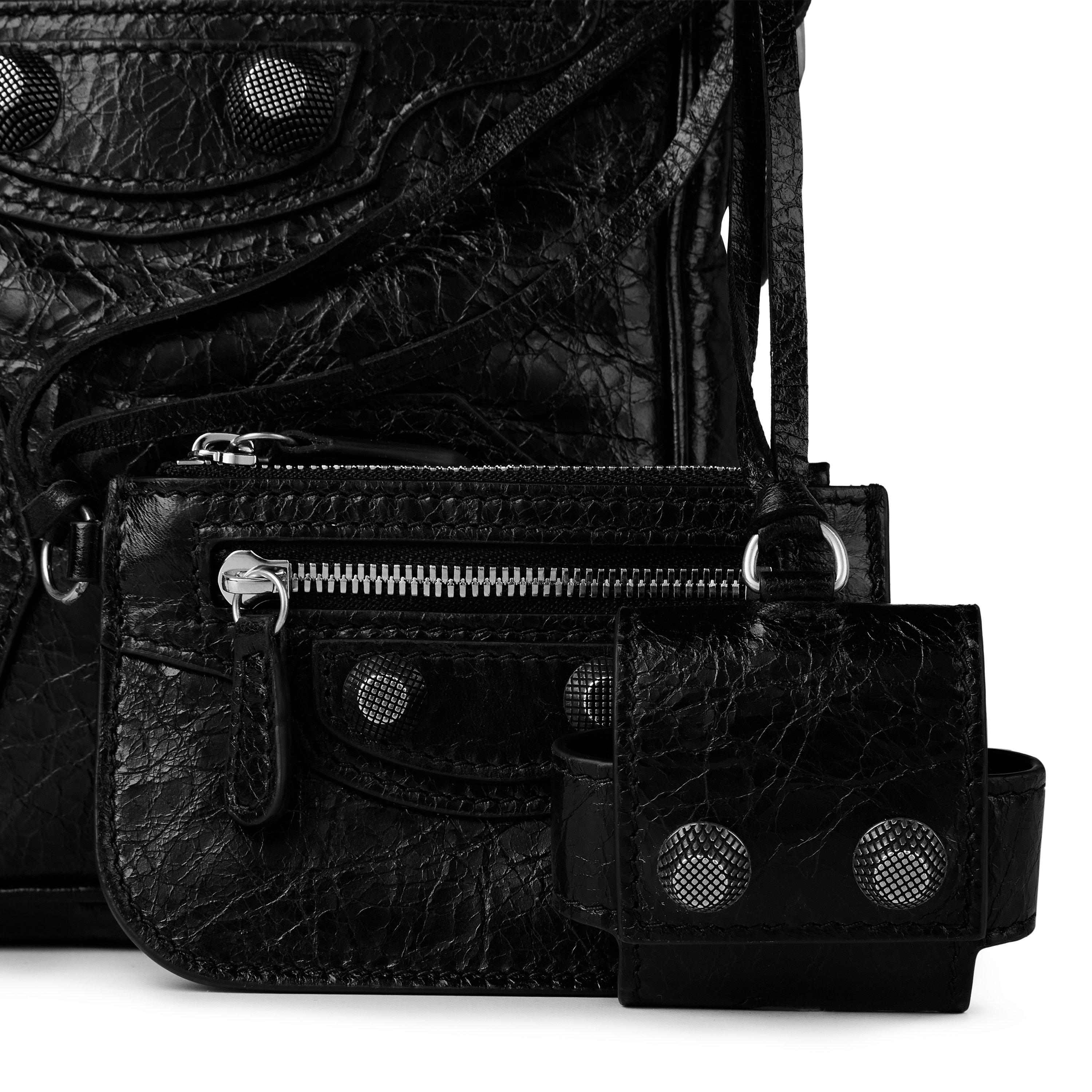 Black - Balenciaga - Le Cagole Crossbody Bag - 4