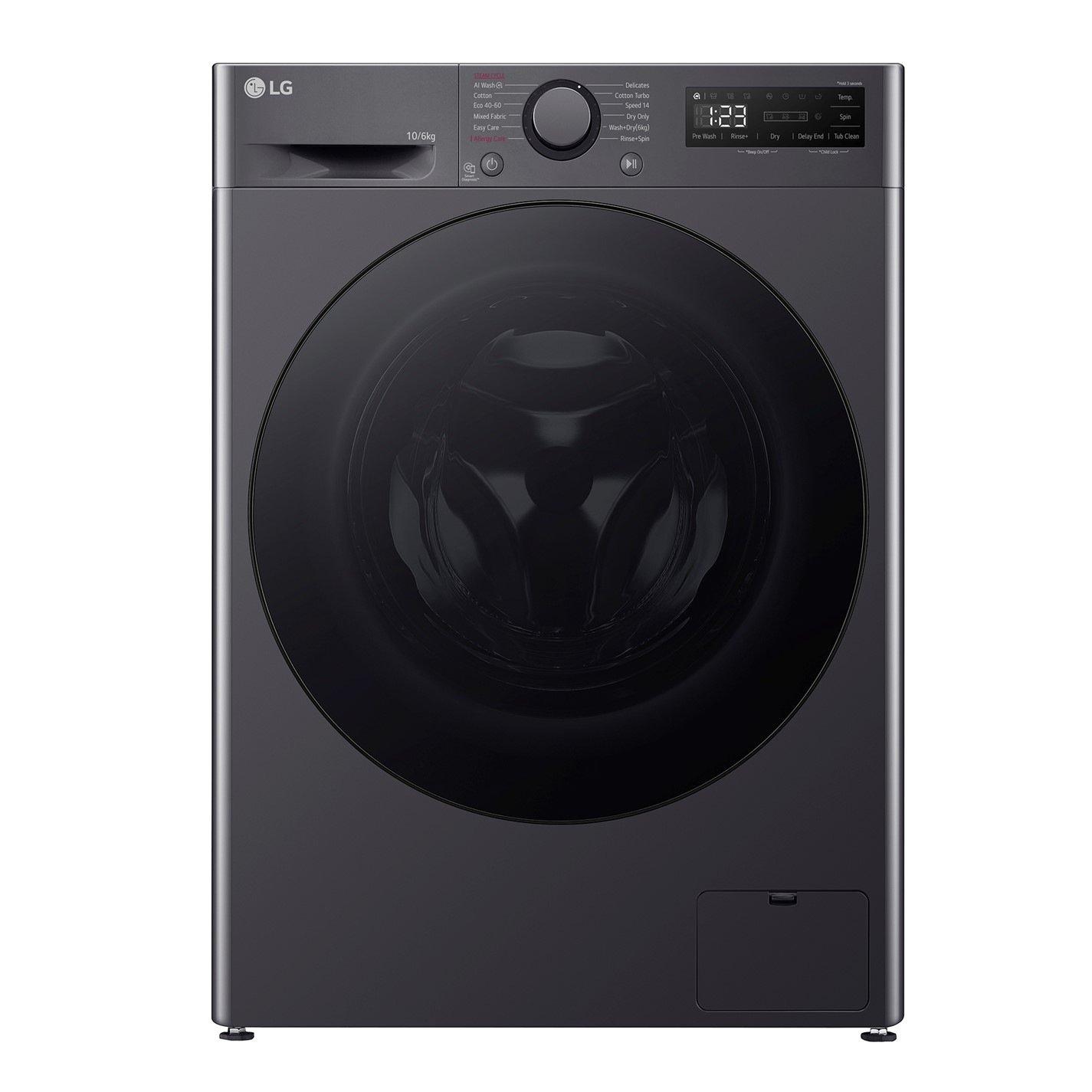Lg Men's Grey Fwy606gbln1 Washer Dryer Install Size 10 - Image 5