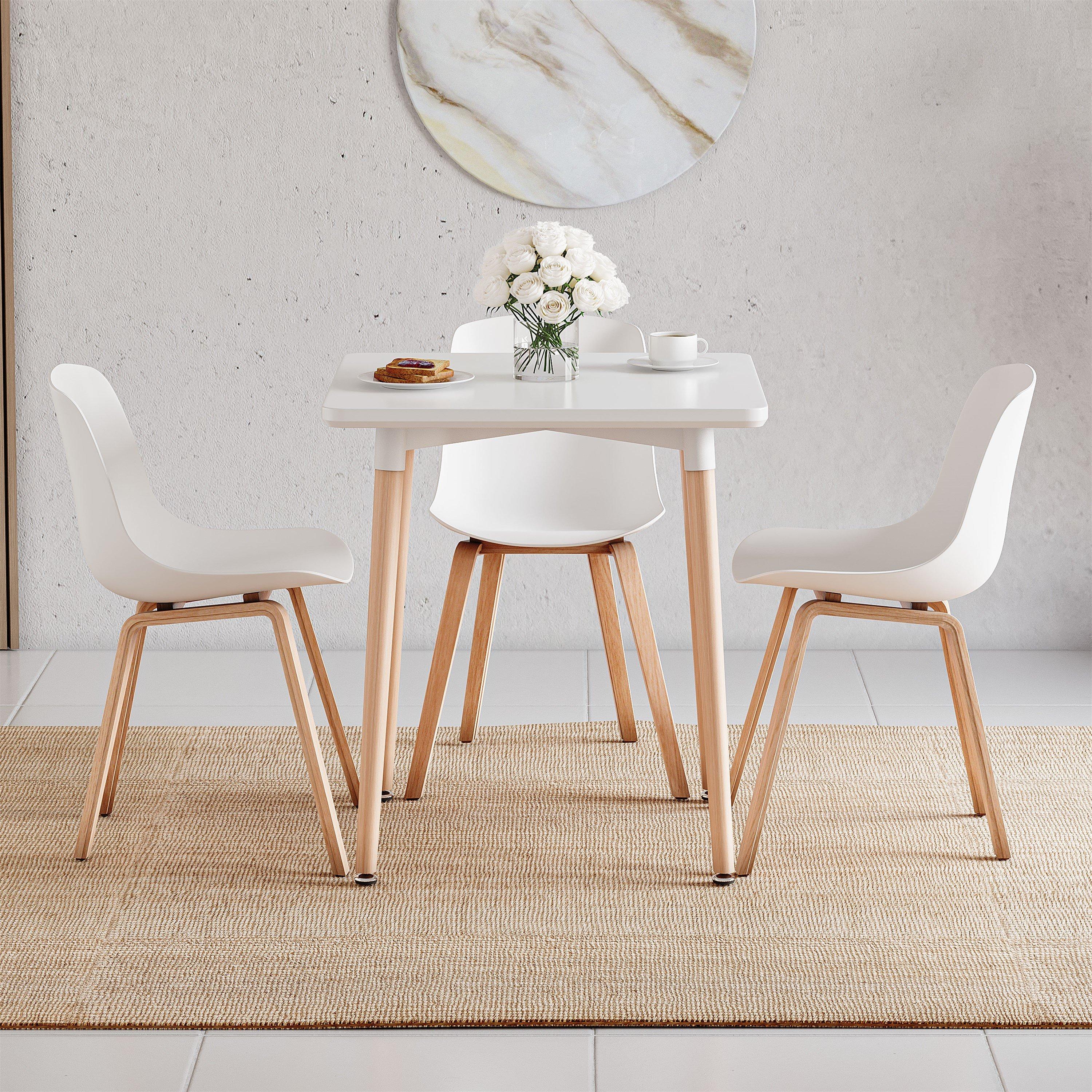 White - Lassic - Vida Designs Batley 2 Seater Square Dining Table - 3