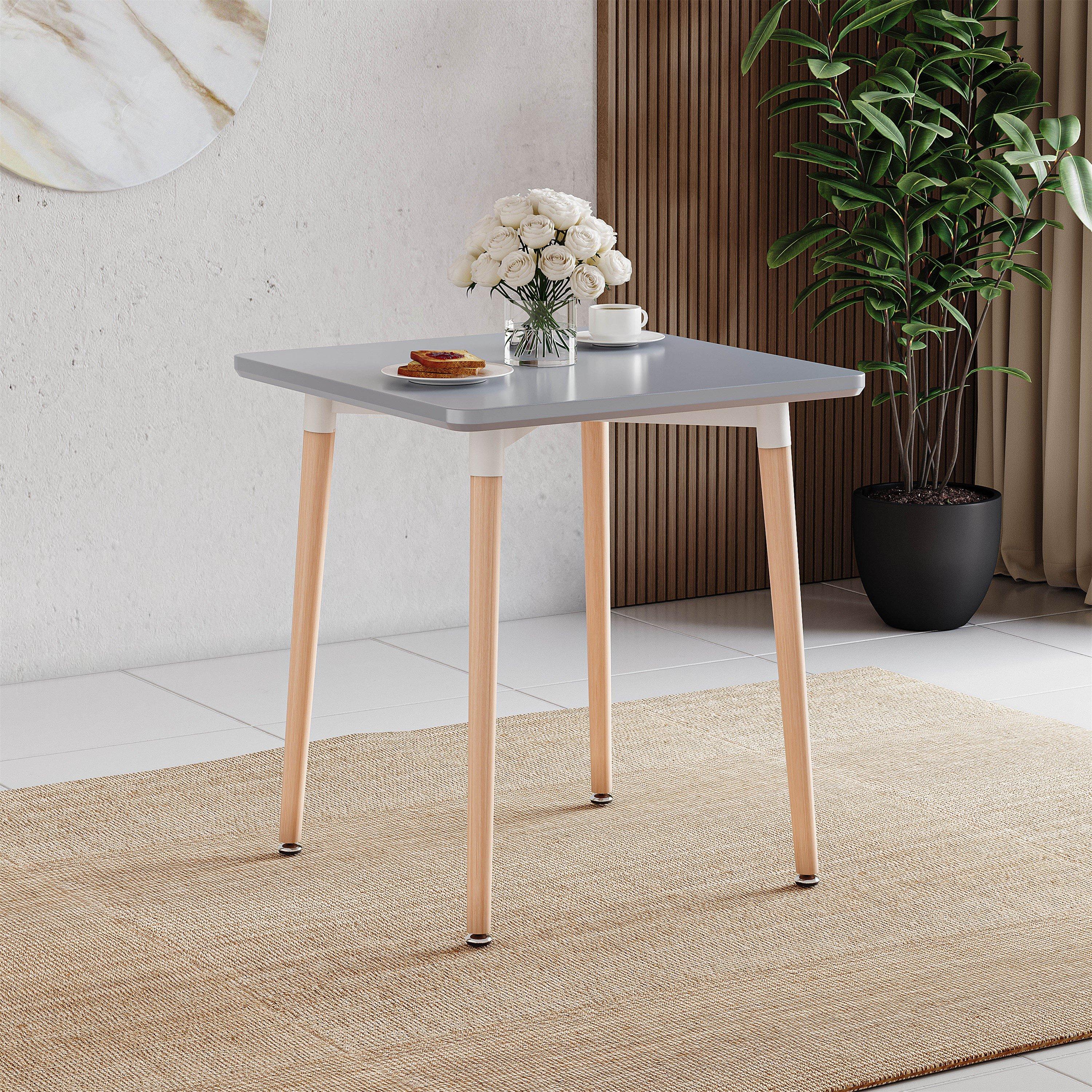 Grey - Lassic - Vida Designs Batley 2 Seater Square Dining Table - 4