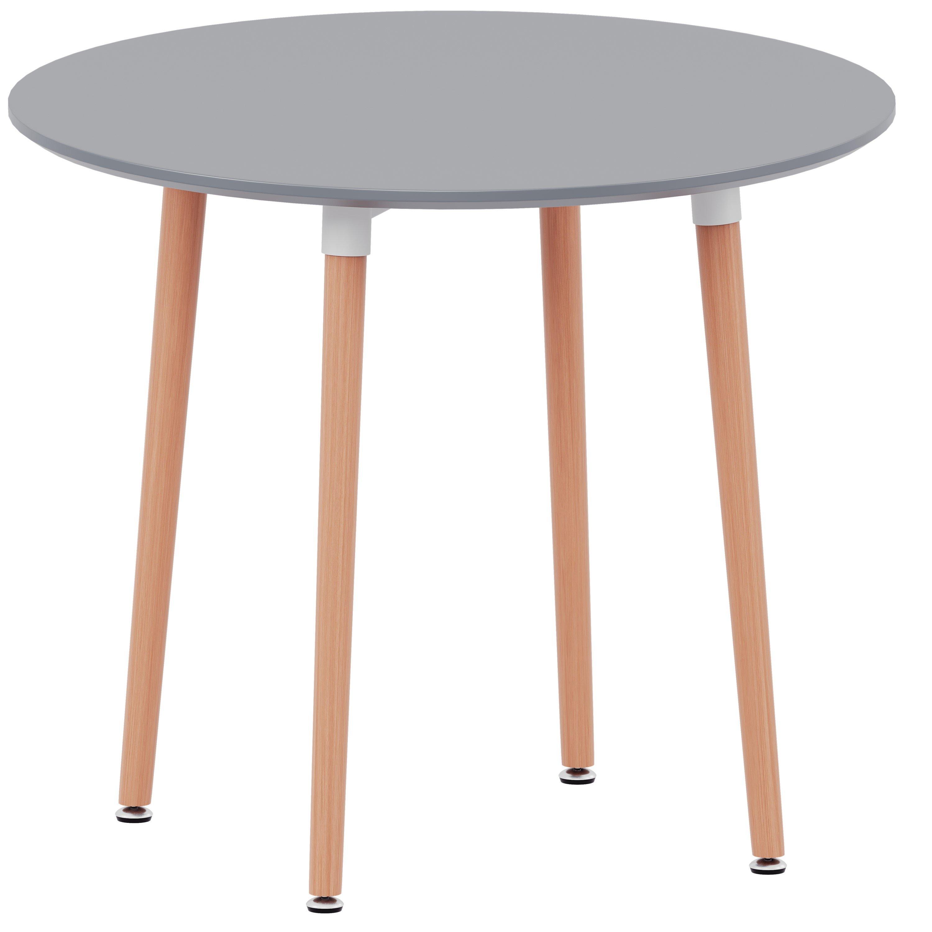 Grey - Lassic - Vida Designs Batley 4 Seater Round Dining Table - 8