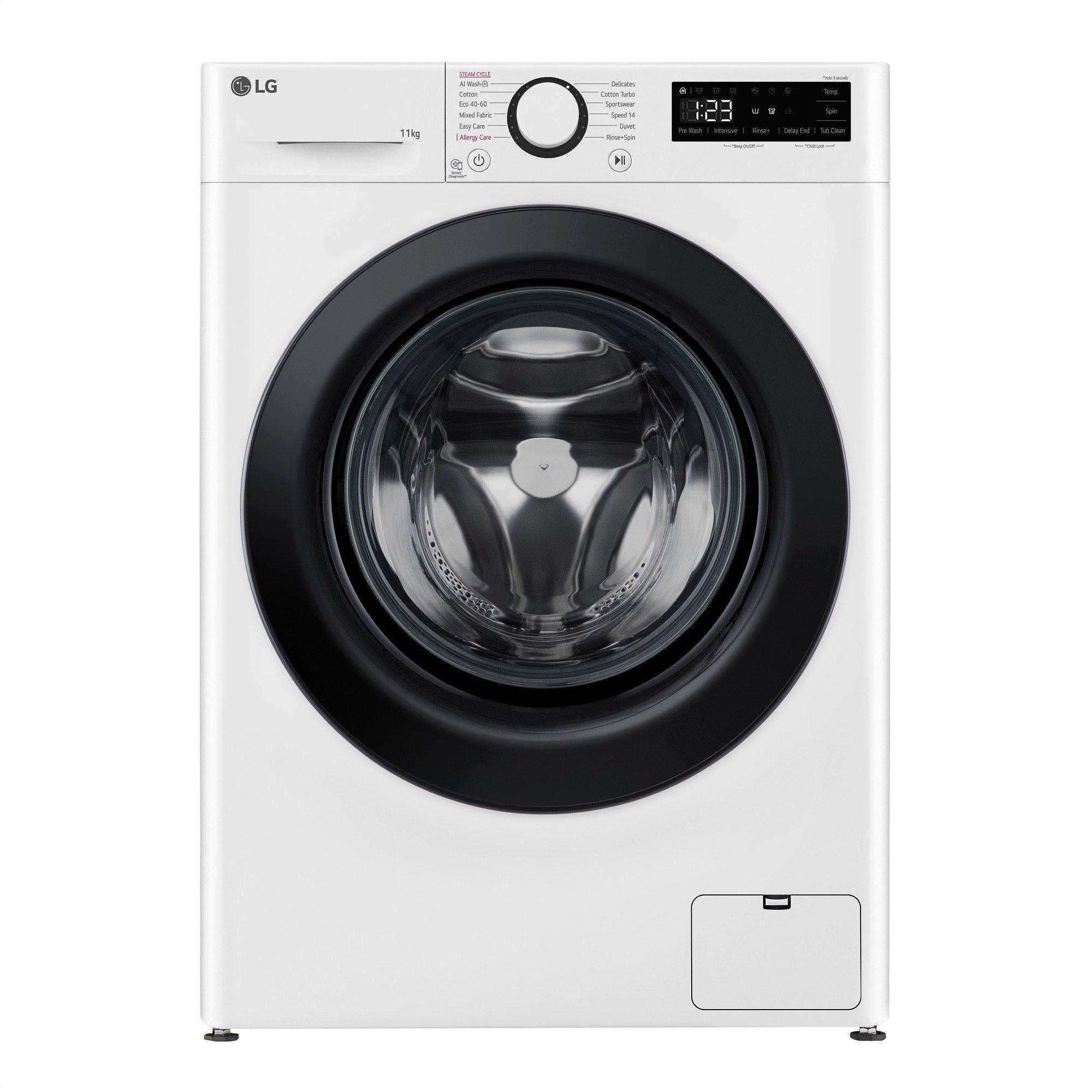 Lg  Turbowash F4y511wbln1 11Kg Washing Machine - White - 11KG