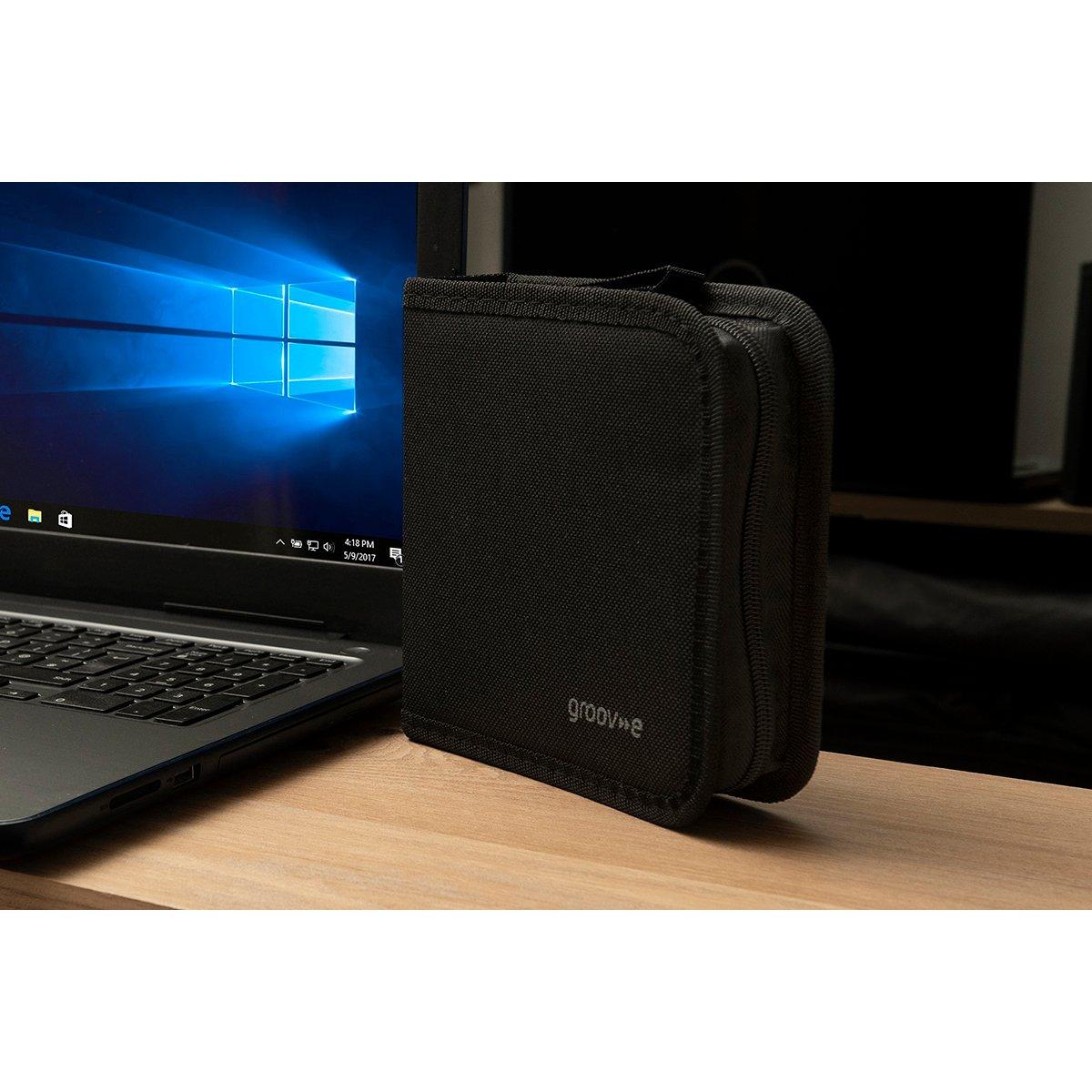 Multi - Groov-e - Groov-e Oxford Cloth CD/DVD Wallet - 5