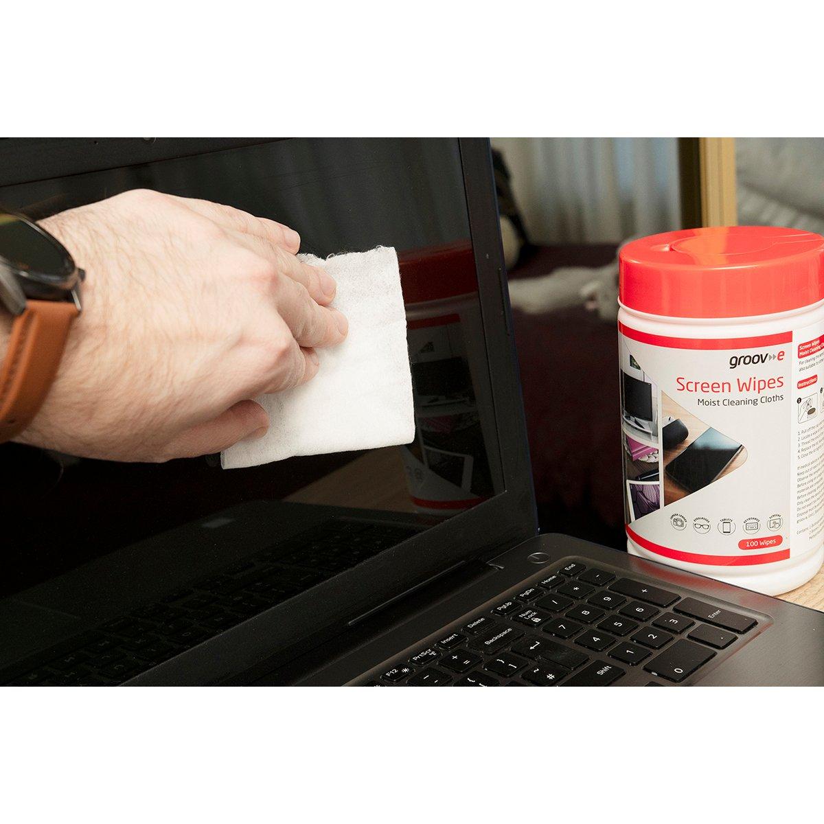 Multi - Groov-e - Groov-e Screen Wipes - 100pk - 6