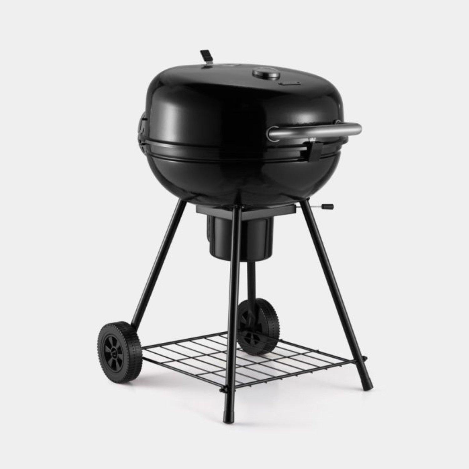 Black - VonHaus - VonHaus - Kettle BBQ - 1