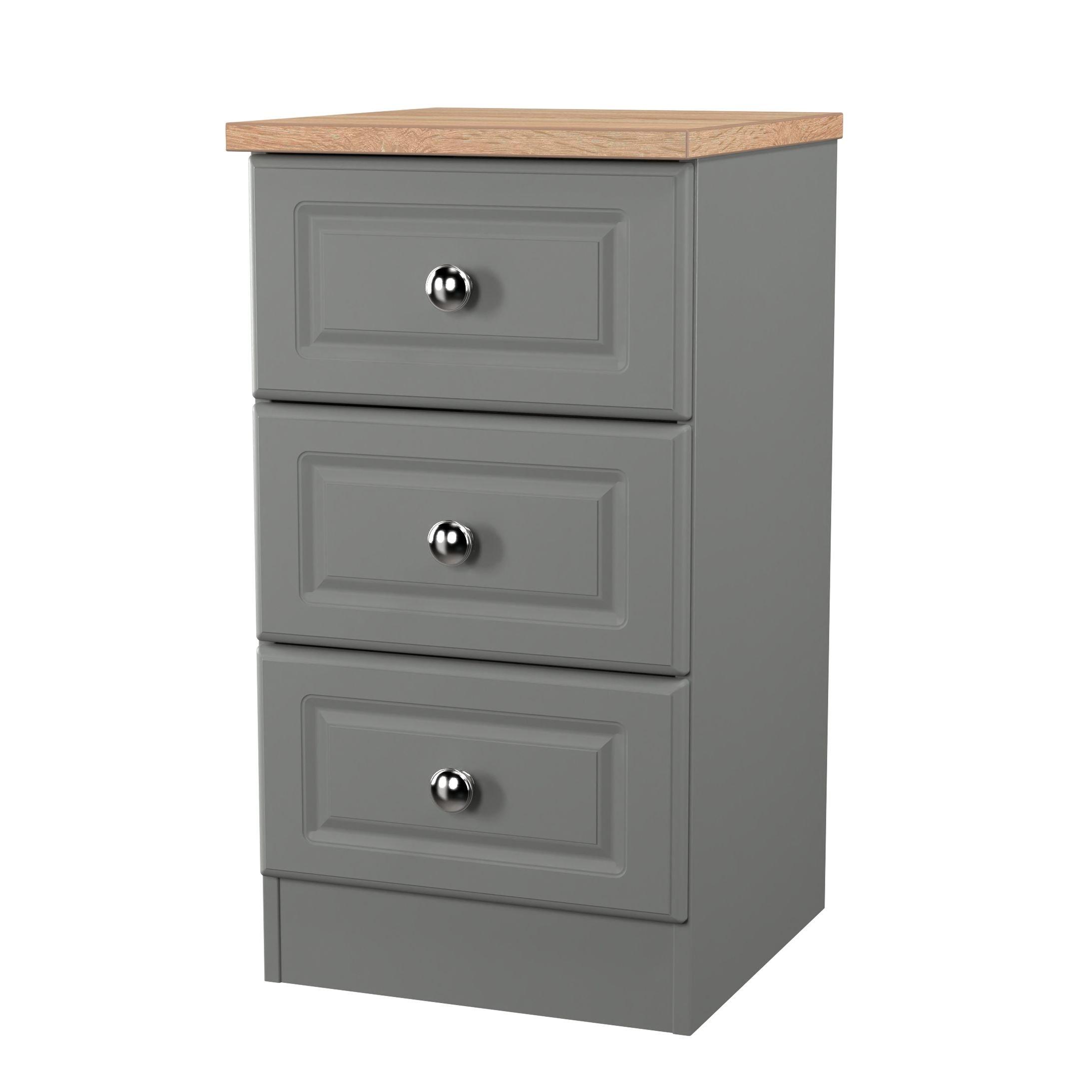Dusk Grey & Bar - Welcome Furniture - Norfolk 4 pce Set (060 012 001 001) - Ready Ass - 3