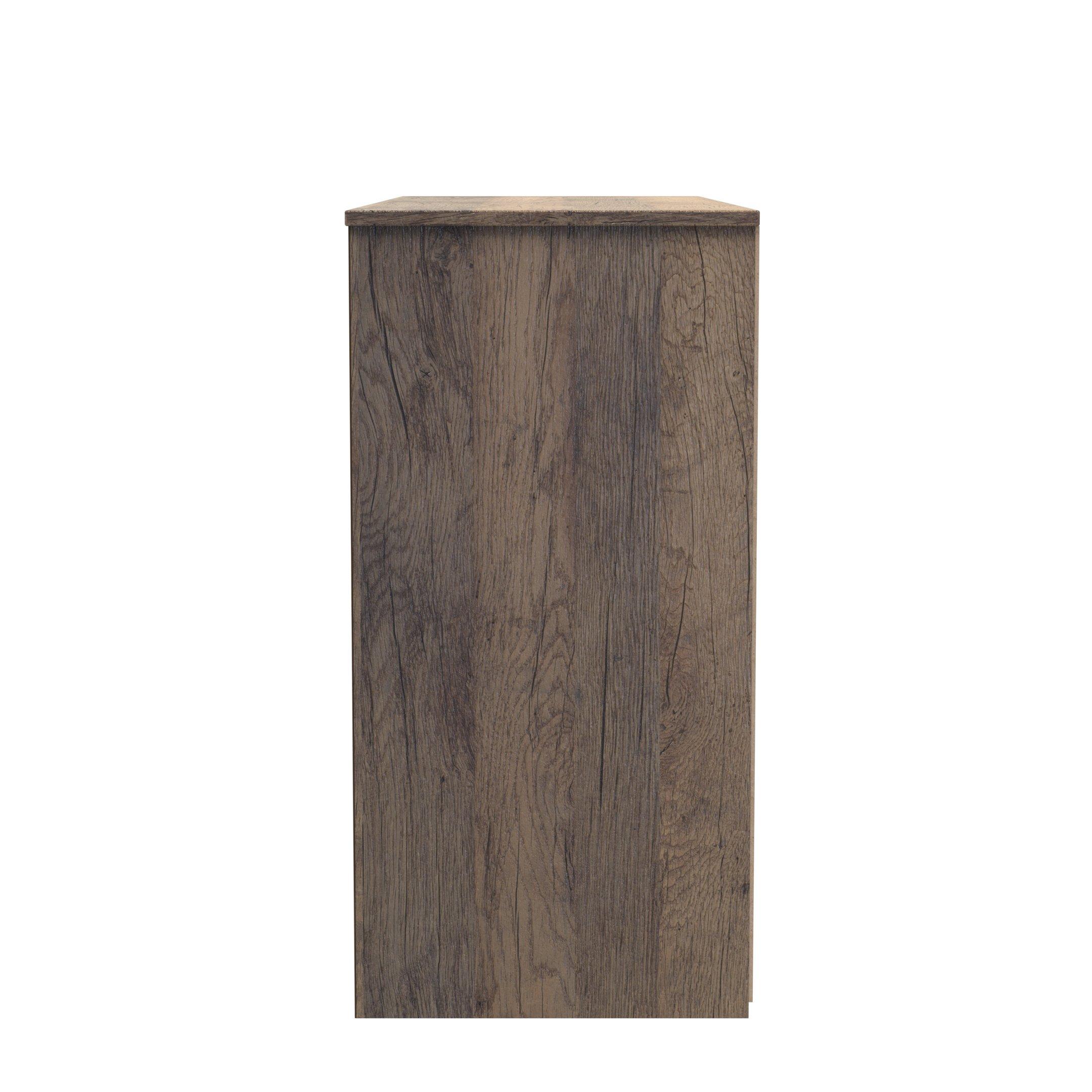 White Matt & Vi - Welcome Furniture - Nashville 6 Drawer Wide Chest - 3