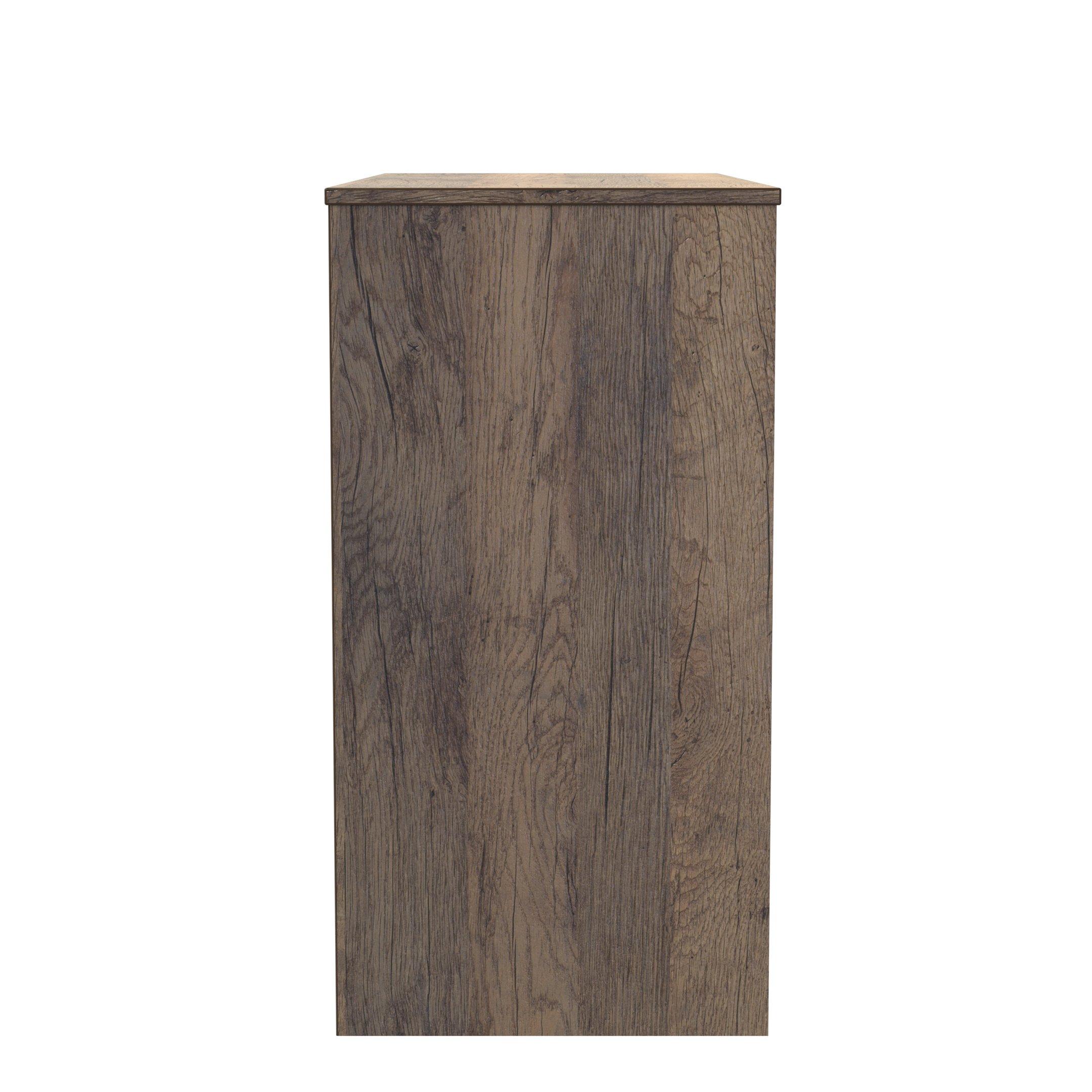 White Matt & Vi - Welcome Furniture - Nashville 3 Drawer Vanity - 3