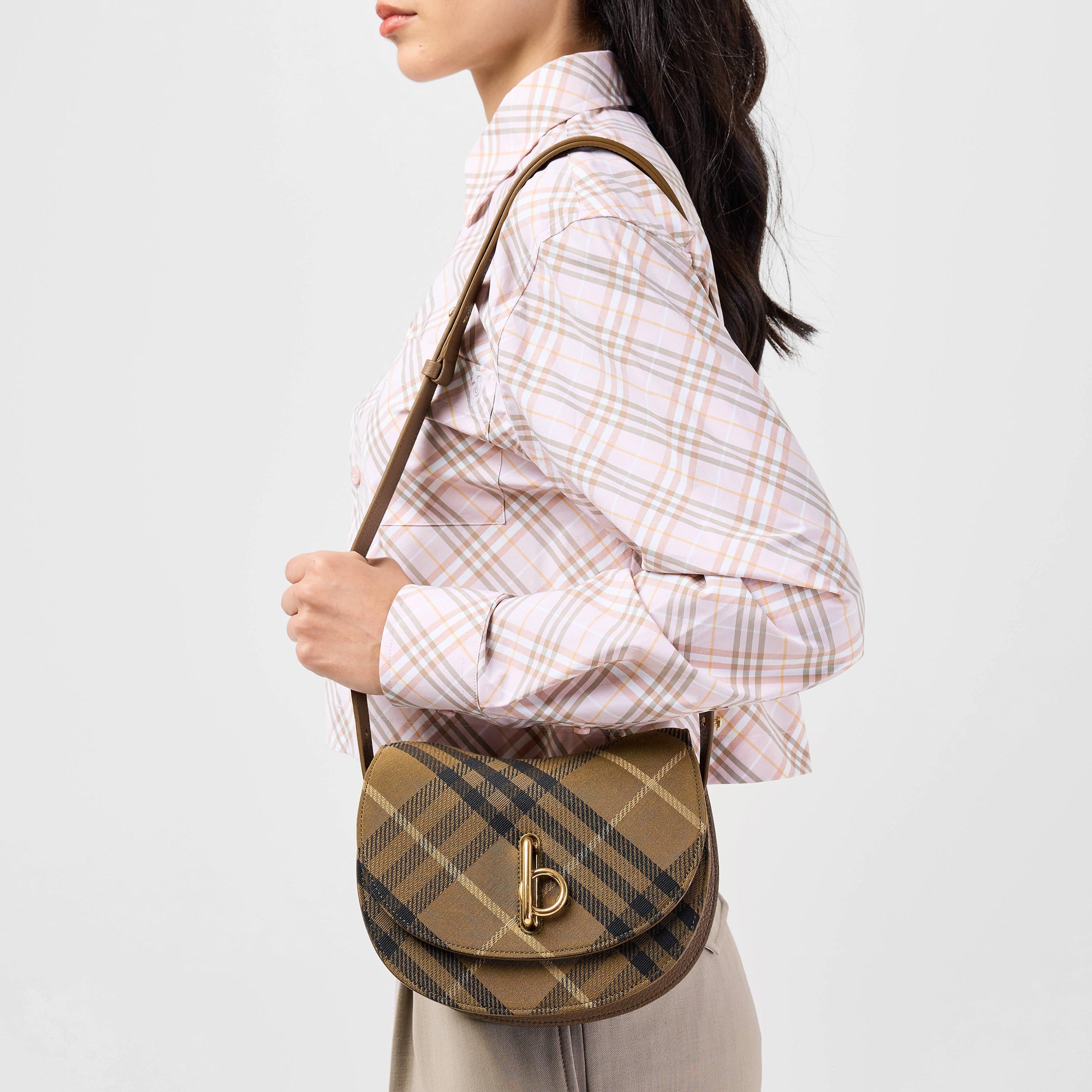 Furrow Ip Check - Burberry - Small Rocking Horse Bag - 2